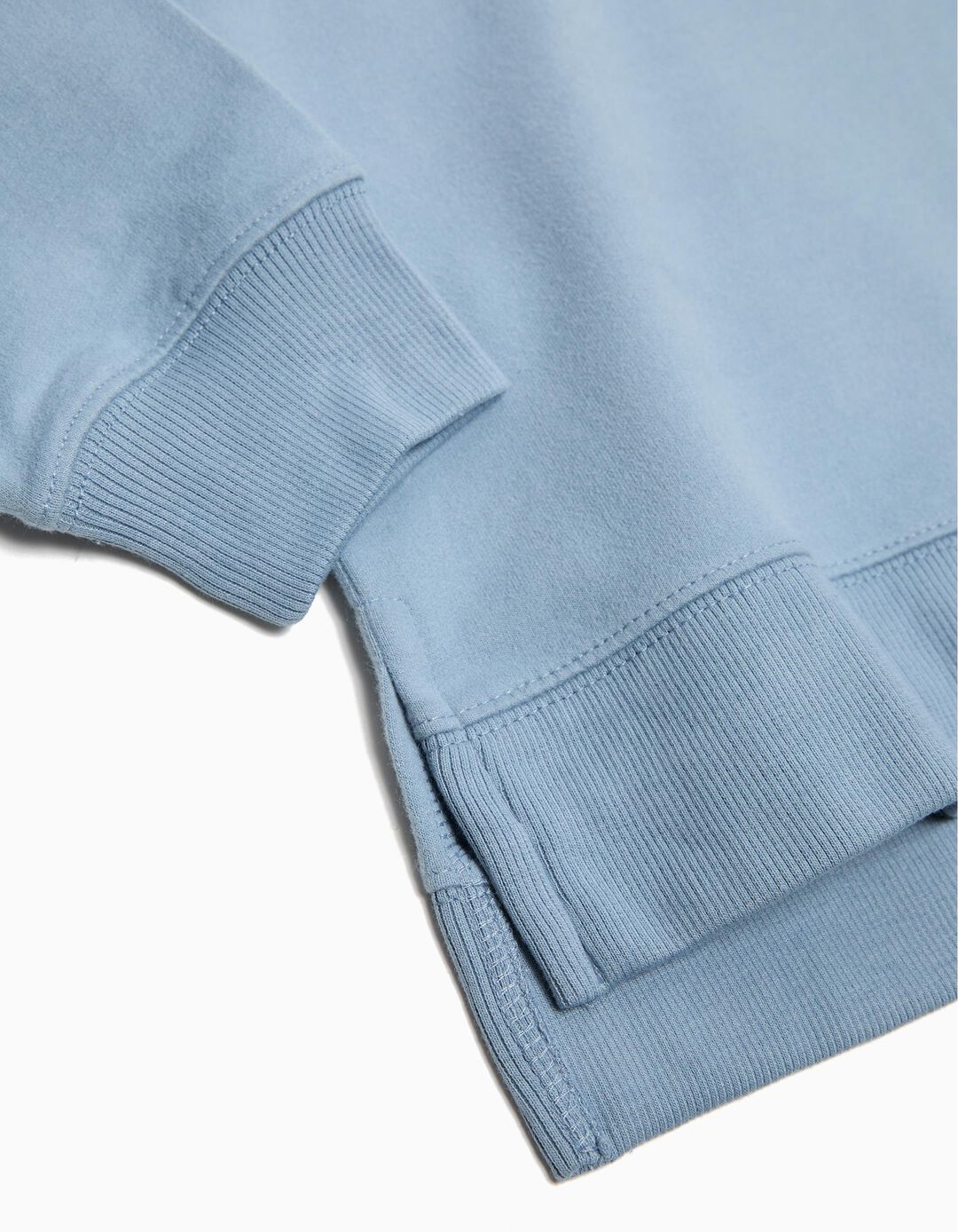 Sweatshirt de Felpa, Menina, Azul