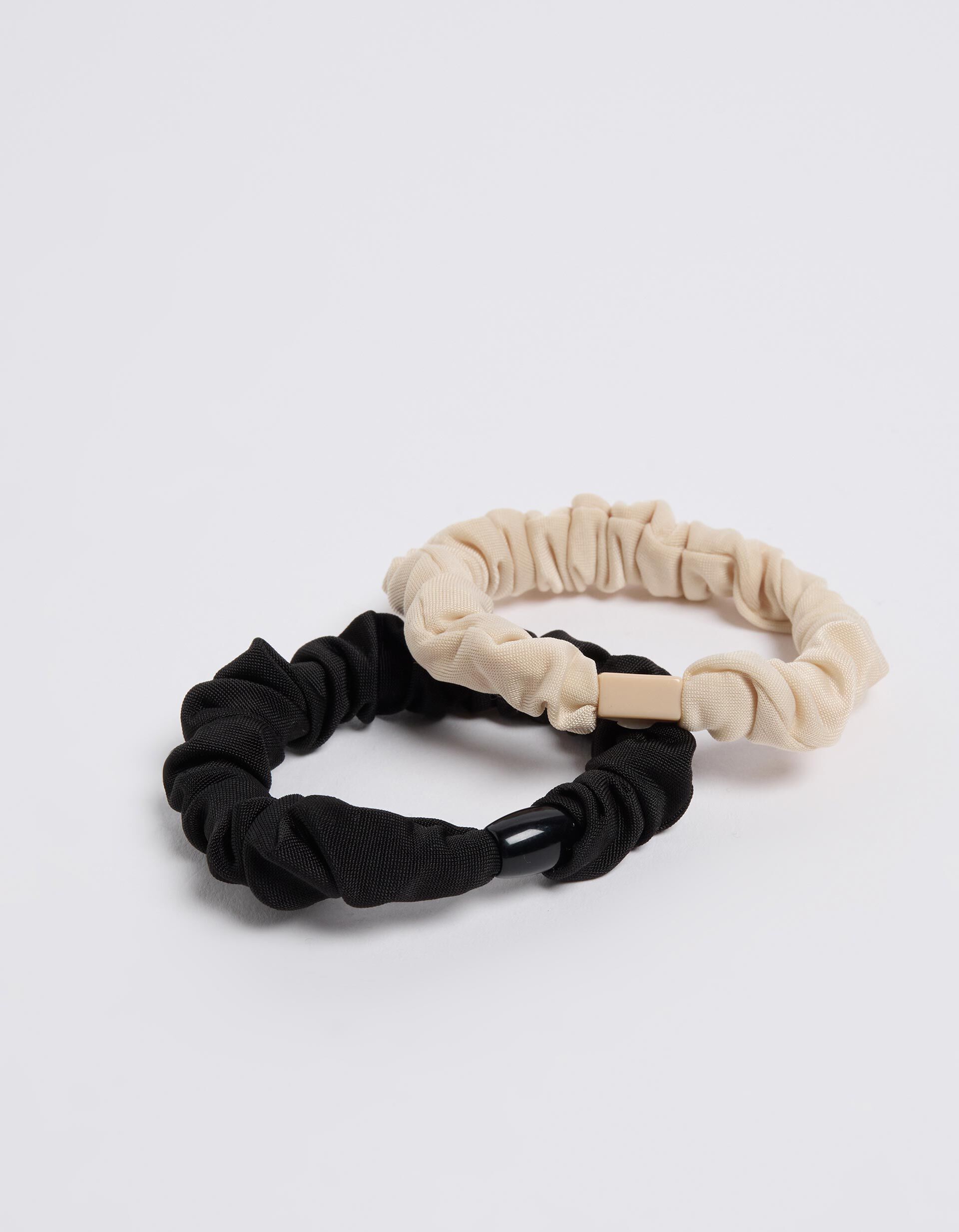 Comprar Online Pack 2 El&aacute;sticos de Cabelo Scrunchies, Mulher, Multicor