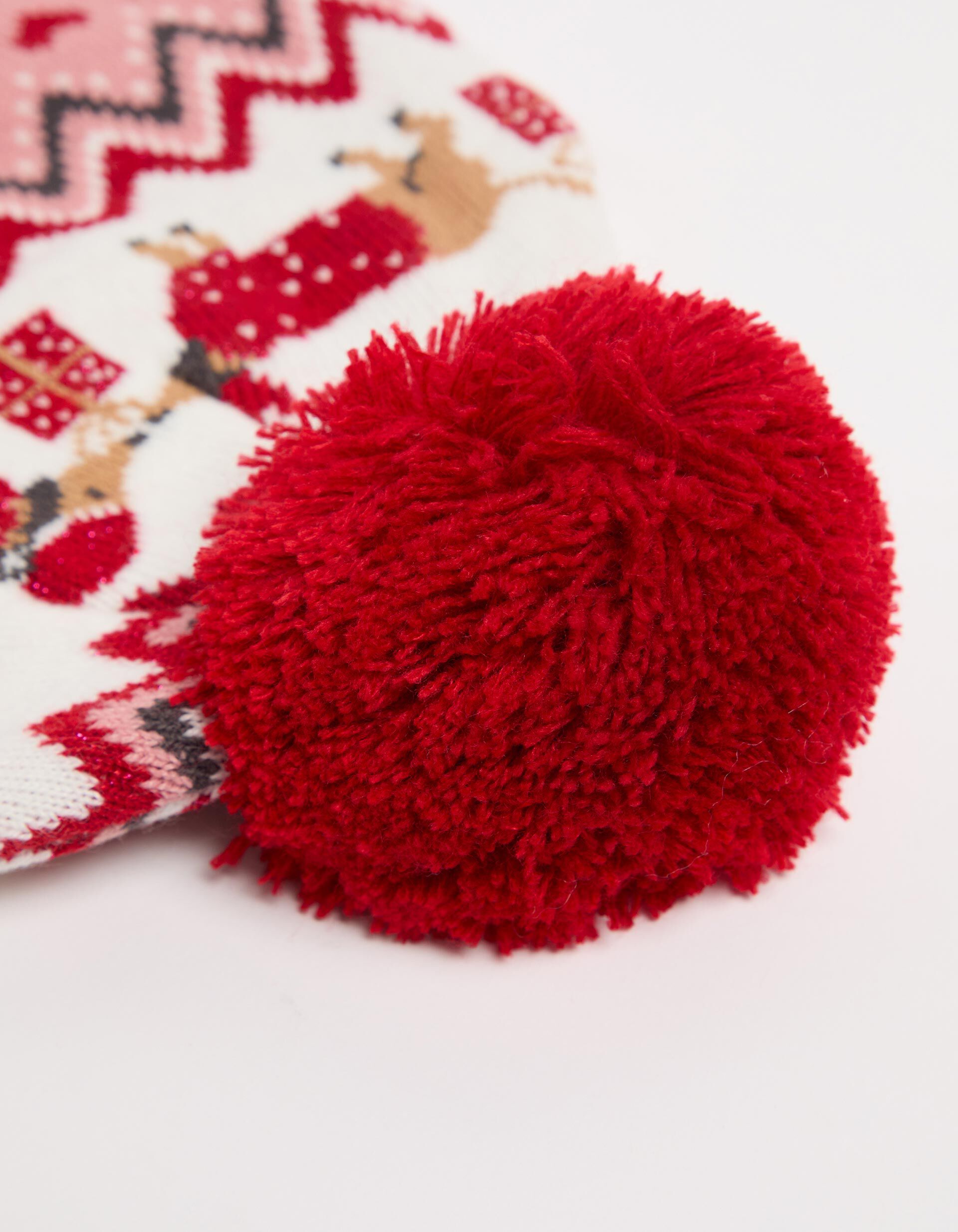 Comprar Online Gorro de Malha Natal, Mulher, Multicor