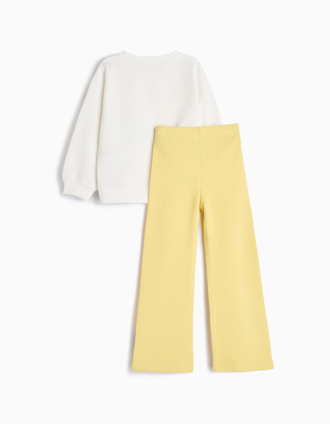Conjunto de Jogging, Menina, Amarelo Claro