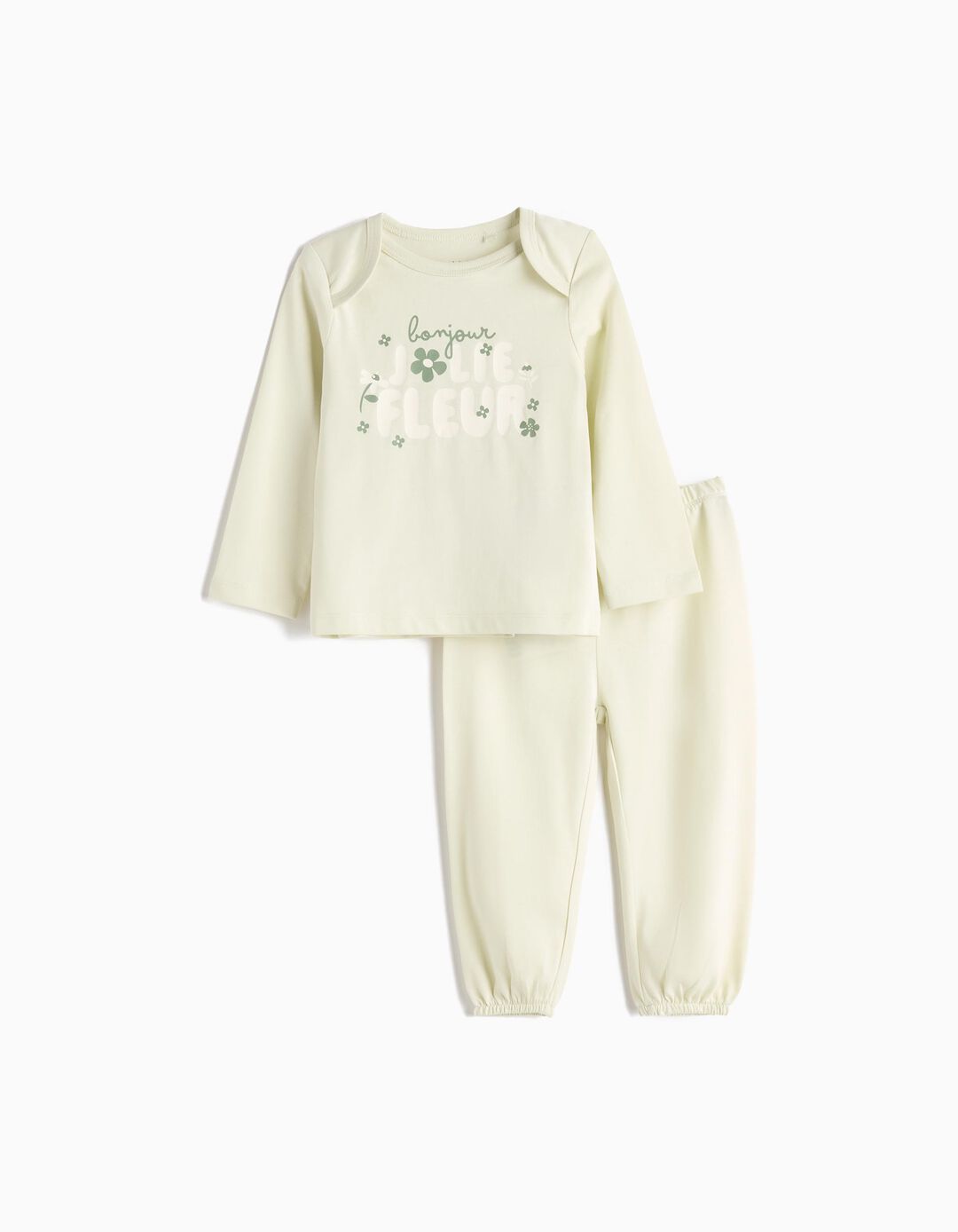 Pijama, Menina, Verde Claro
