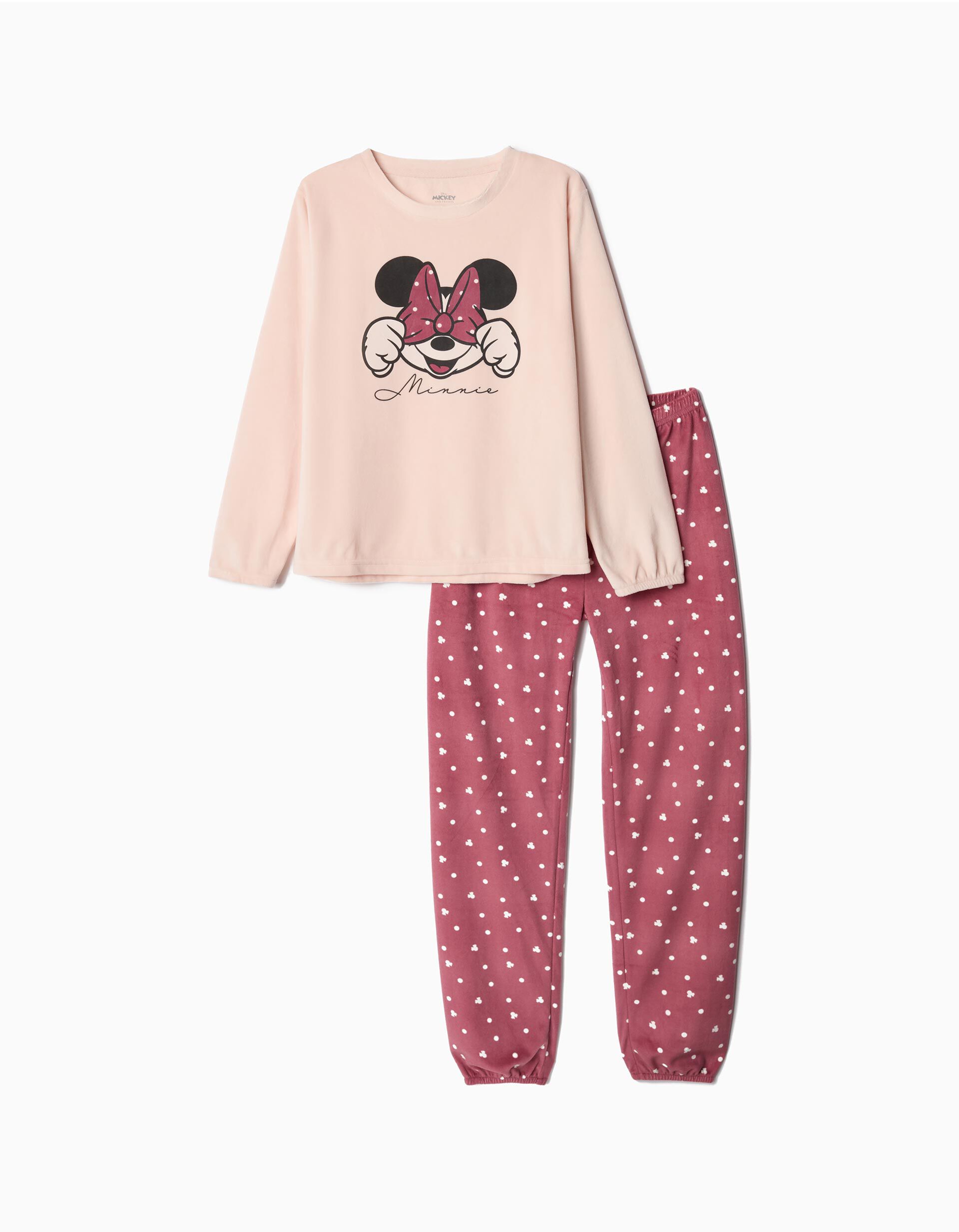 Comprar Online Pijama de Veludo 'Disney', Crian&ccedil;a, Rosa Claro