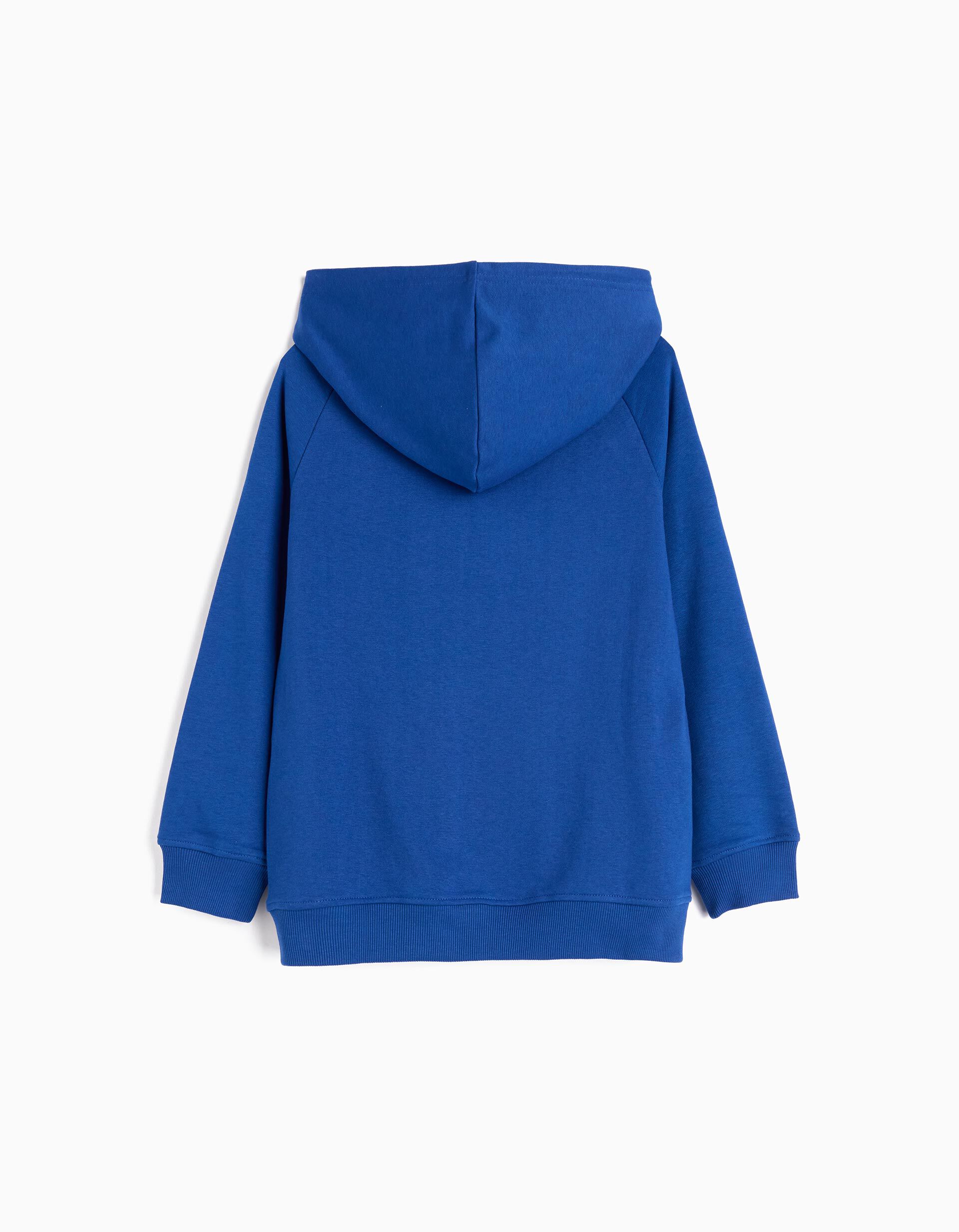 Comprar Online Sweatshirt Capuz, Menino, Azul Escuro