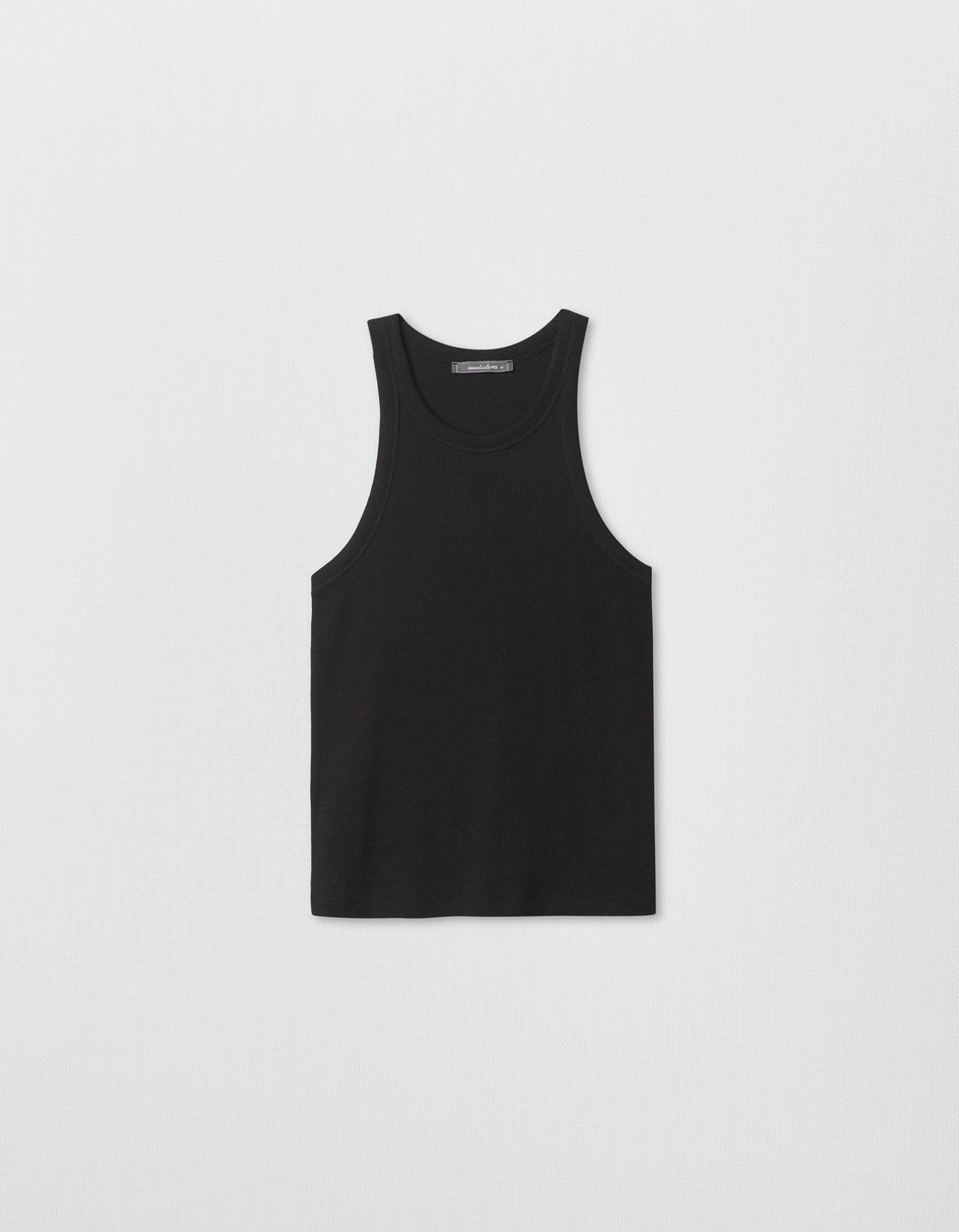 Comprar Online Tank Top Canelado, Mulher, Preto