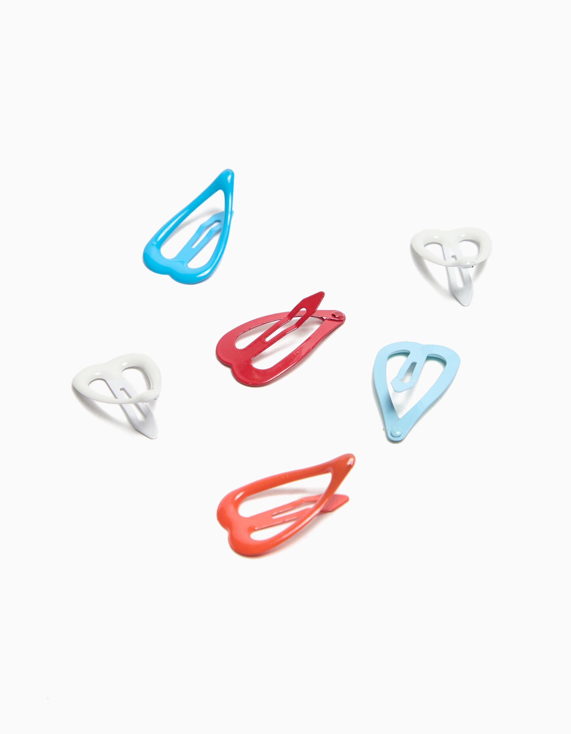 Comprar Online Pack 6 Ganchos de Cabelo, Menina, Multicor 
