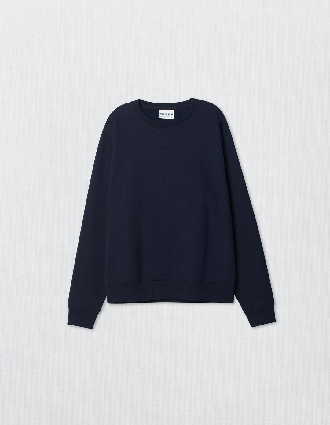 Sweatshirt Decote Redondo, Homem, Azul Escuro