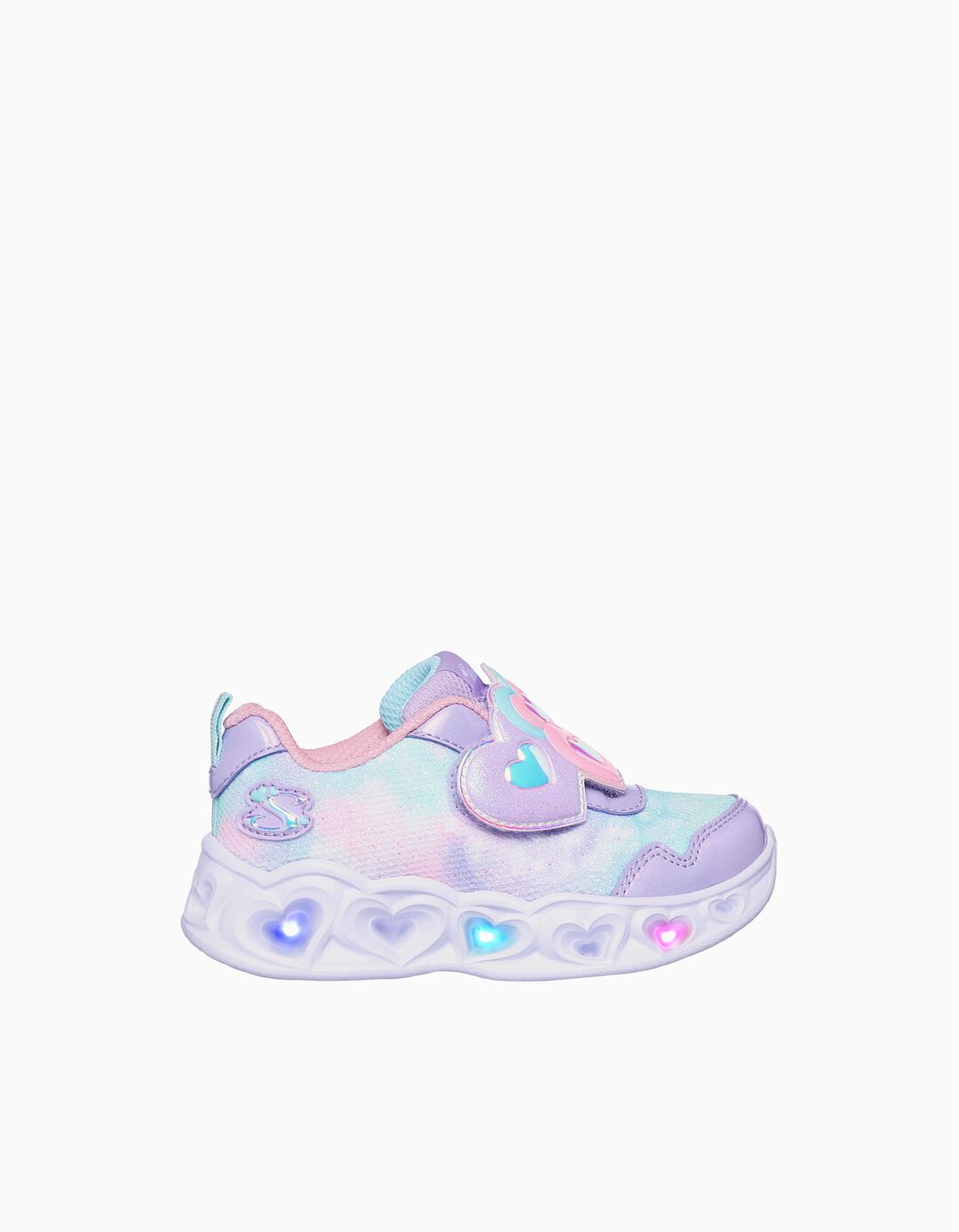 Sapatilhas de Luzes 'Skechers', Menina, Roxo Claro