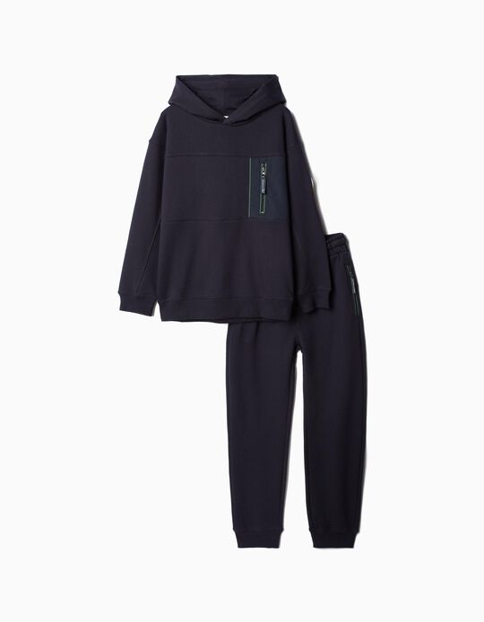 Comprar Online Fato de Treino, Menino, Azul Escuro