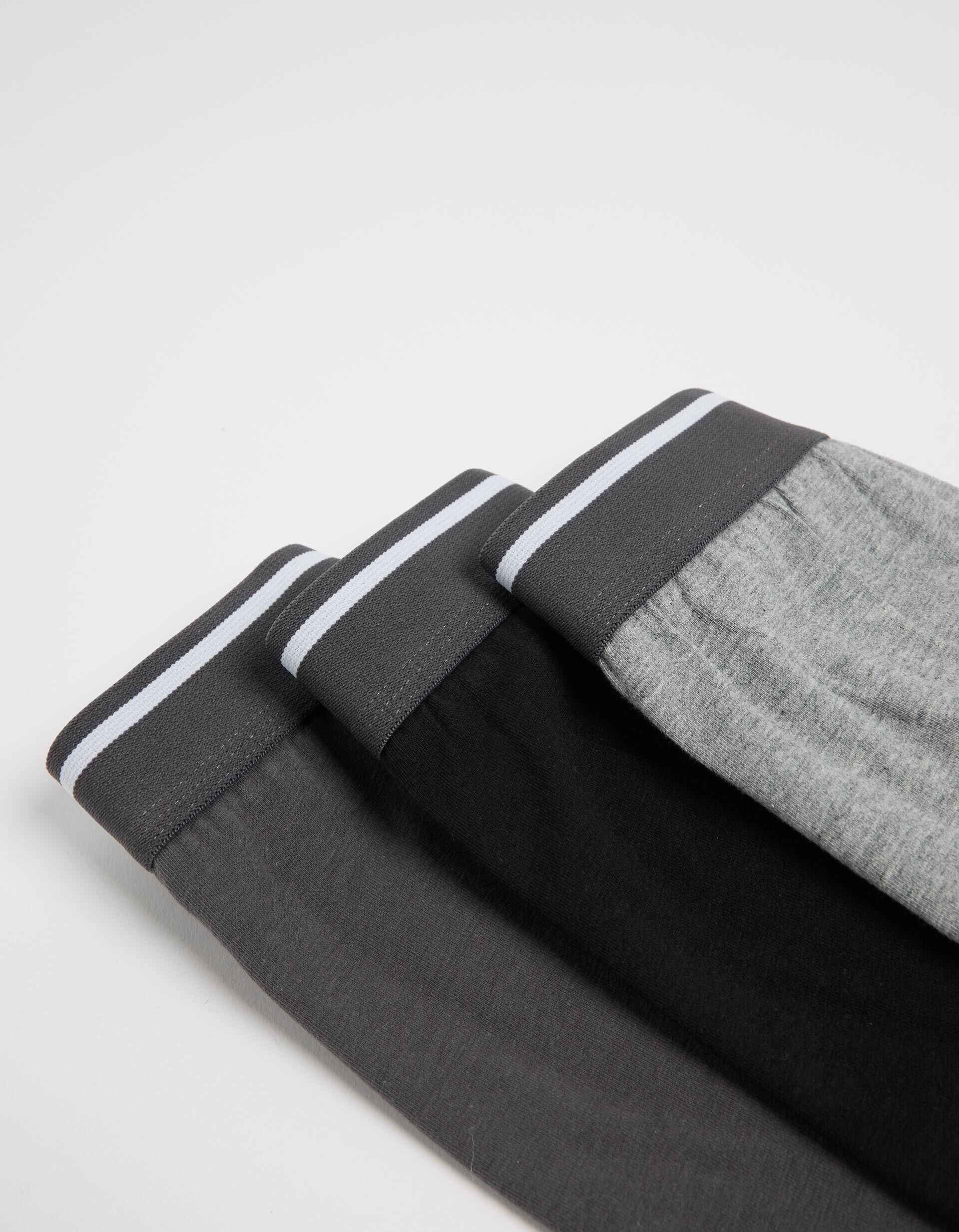 Comprar Online Pack 3 Pares de Boxers Lisos, Homem, Multicor