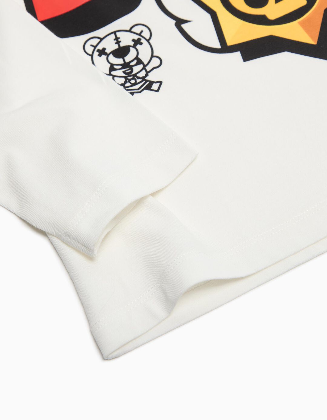 T-shirt de Manga Comprida 'Brawl Stars', Menino, Branco