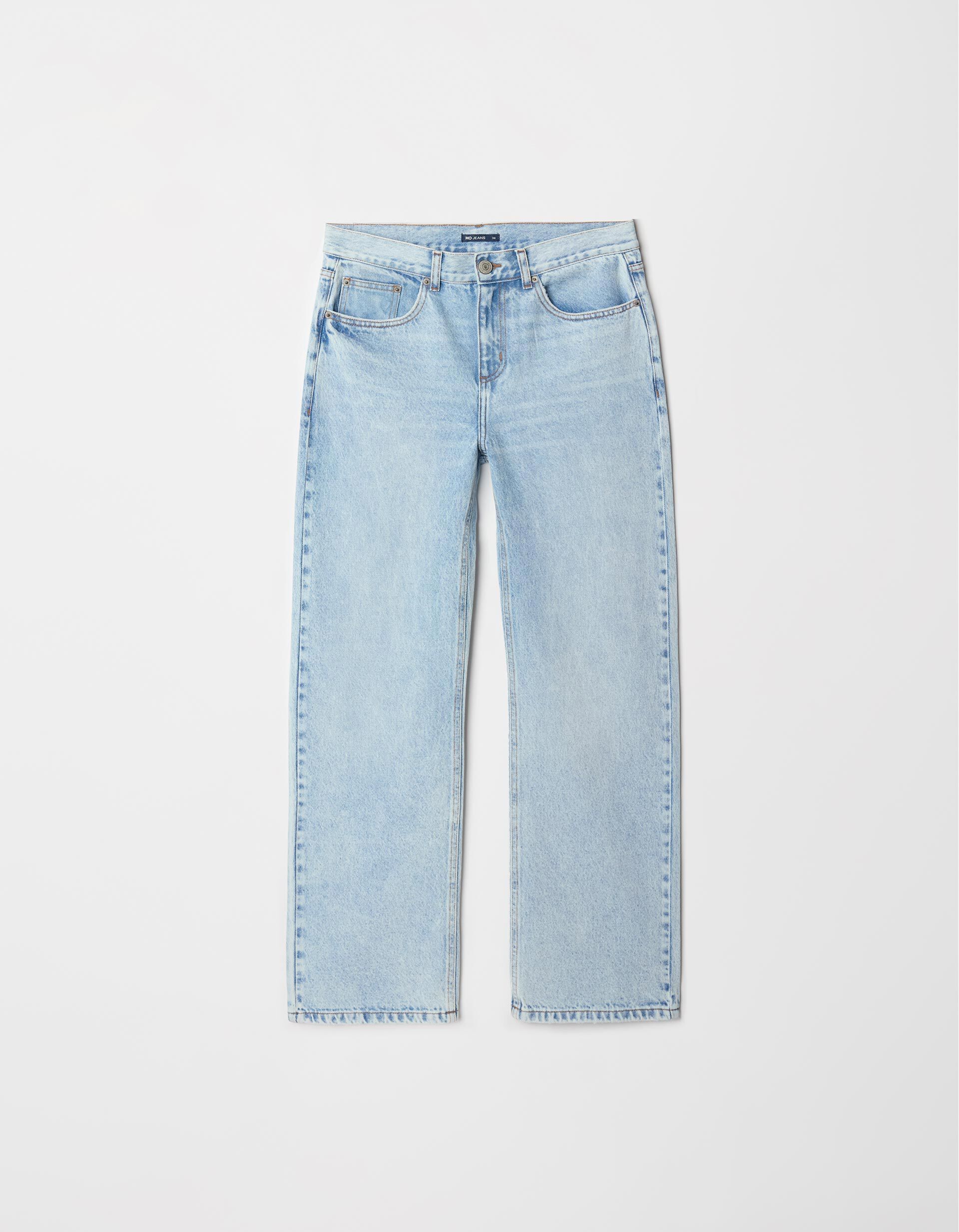 Comprar Online Cal&ccedil;as de Ganga 'Straight fit', Mulher, Azul Claro