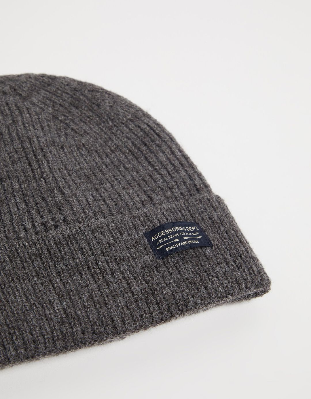 Gorro Malha, Homem, Cinzento