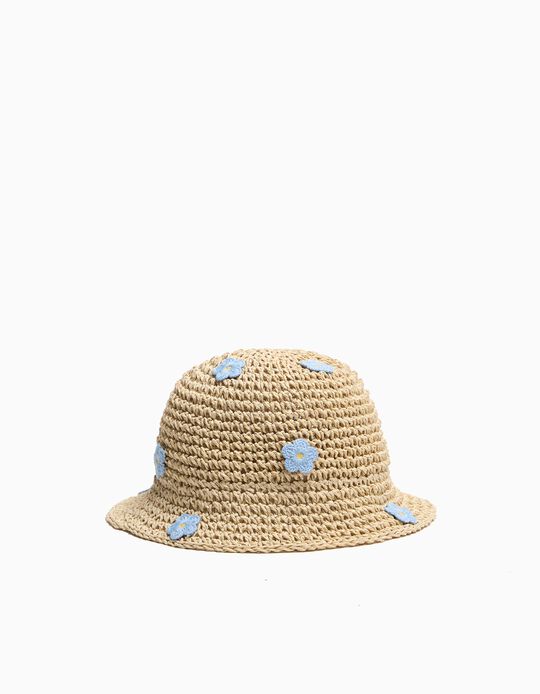 Comprar Online Chapéu de Croché, Menina, Bege 