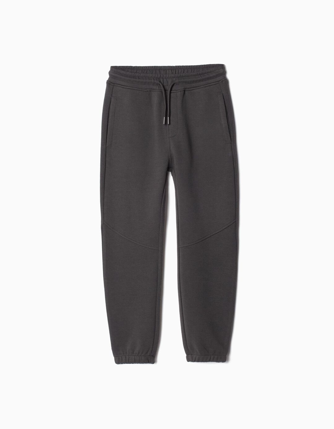 Joggers de Felpa, Menino, Cinzento Escuro
