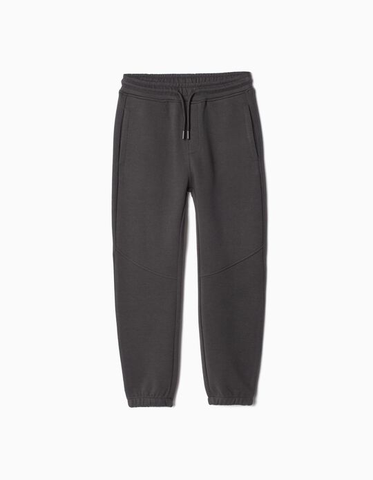 Comprar Online Joggers de Felpa, Menino, Cinzento Escuro