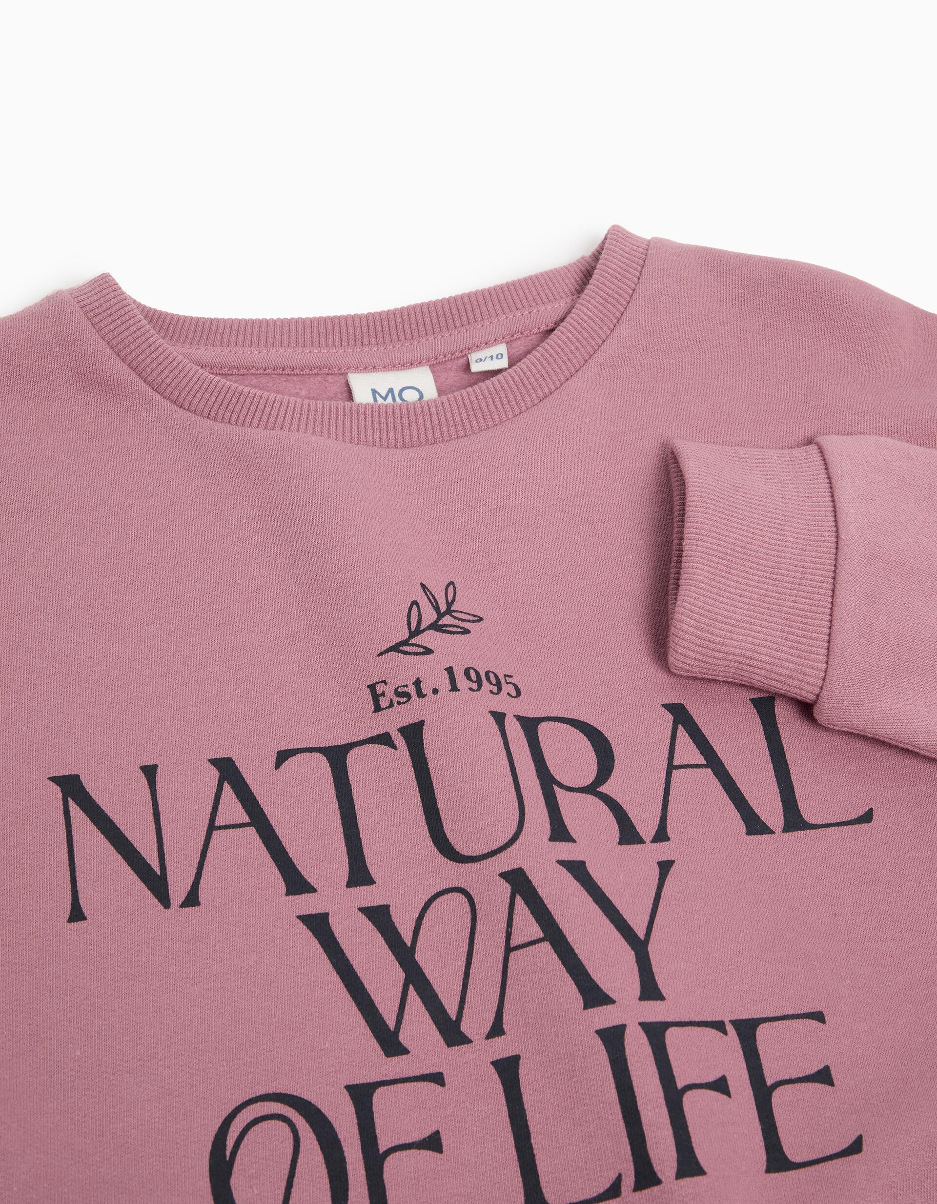 Comprar Online Sweatshirt de Felpa, Menina, Rosa