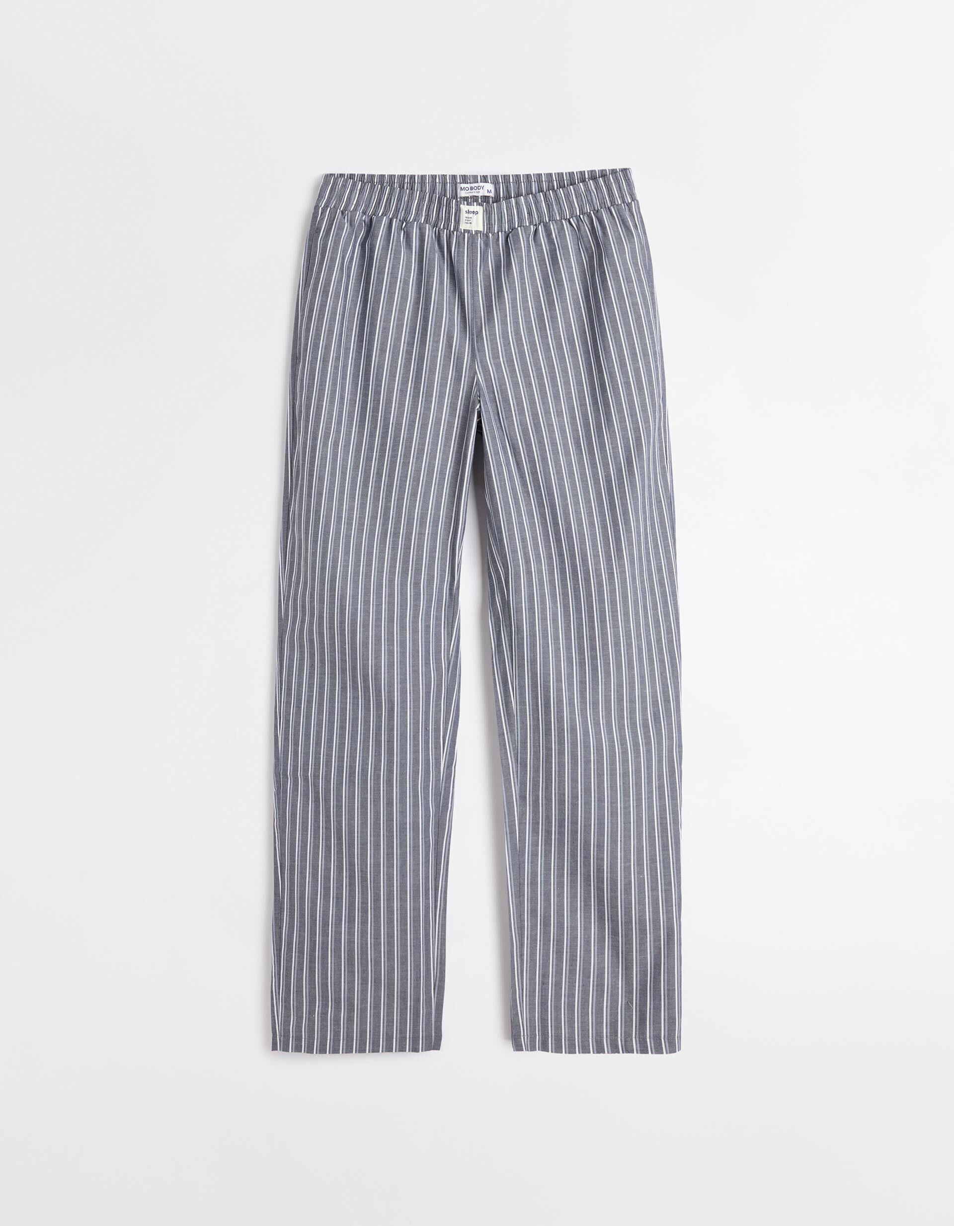 Comprar Online Cal&ccedil;as Pijama Riscas, Homem, Azul Escuro