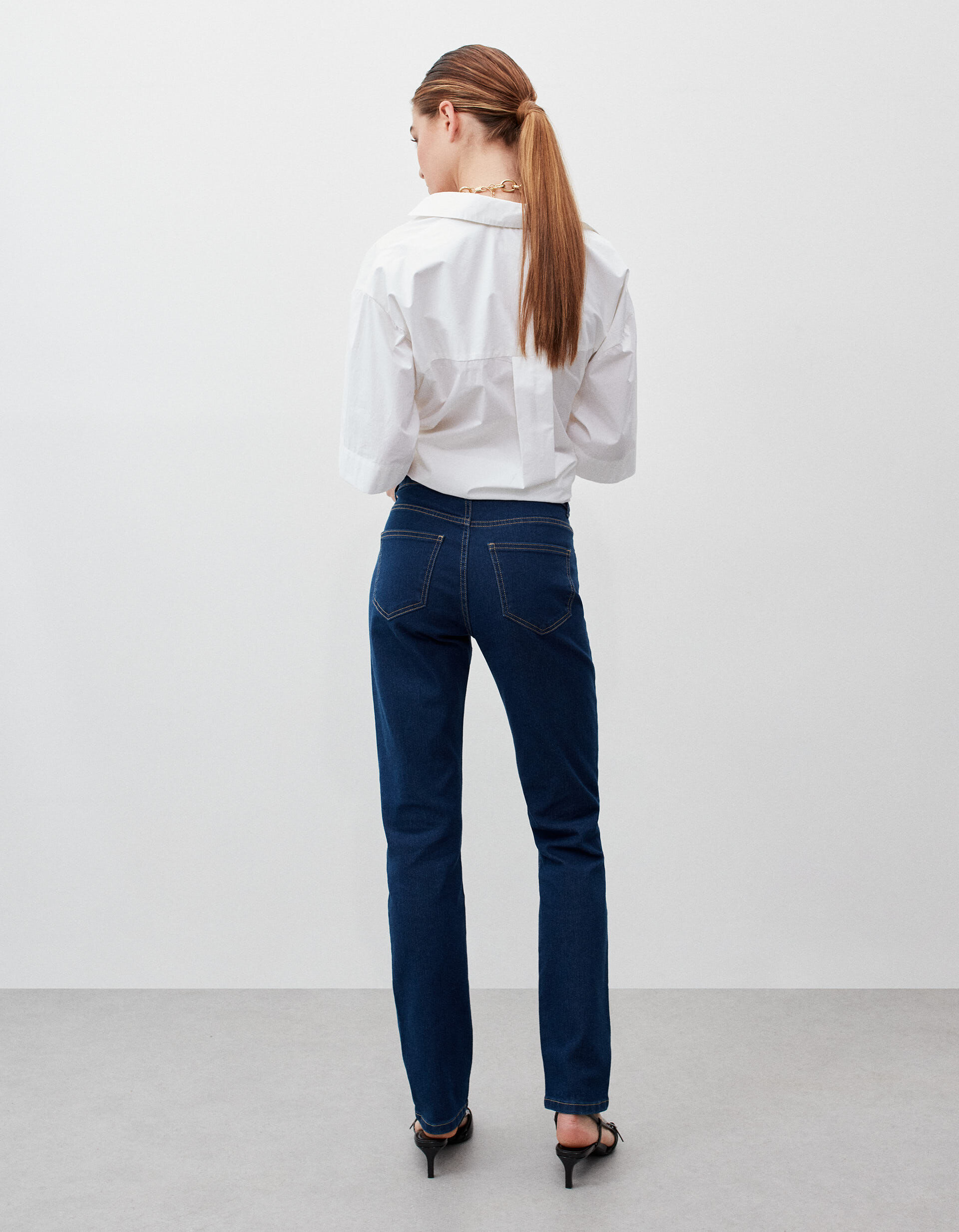 Comprar Online Jeans Slim Fit, Mulher, Azul