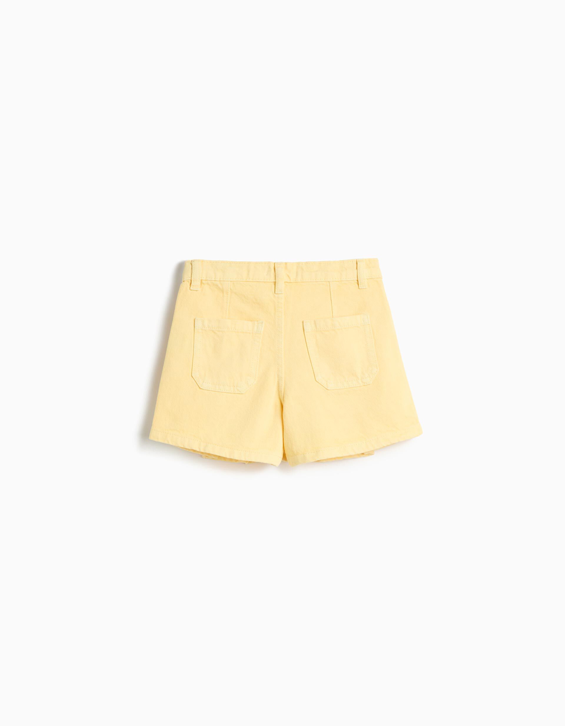 Saia-Cal&ccedil;&atilde;o, Menina, Amarelo