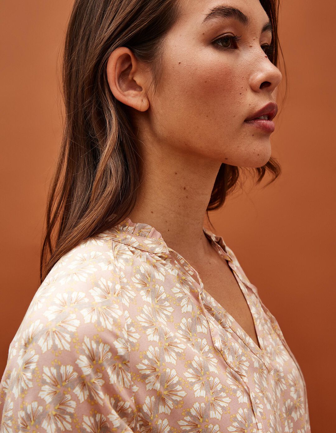 Camisa de Dormir, Mulher, Rosa Claro