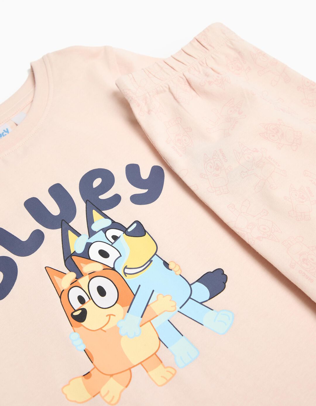 Pijama 'Bluey', Recém-Nascido, Rosa Claro