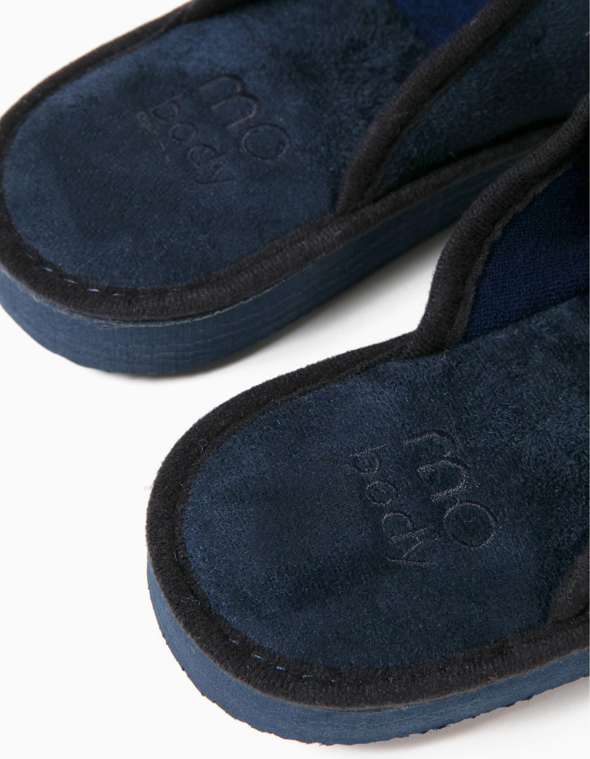 Comprar Online Chinelos De Quarto Azuis