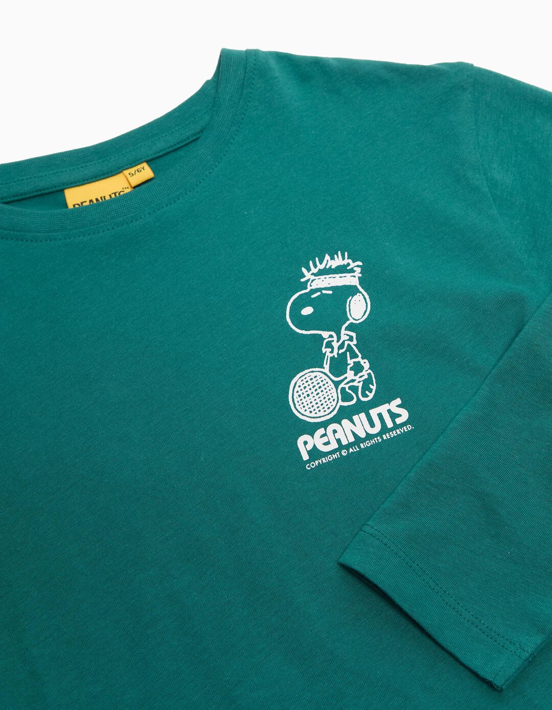Sweatshirt 'Snoopy', Menino, Verde Escuro