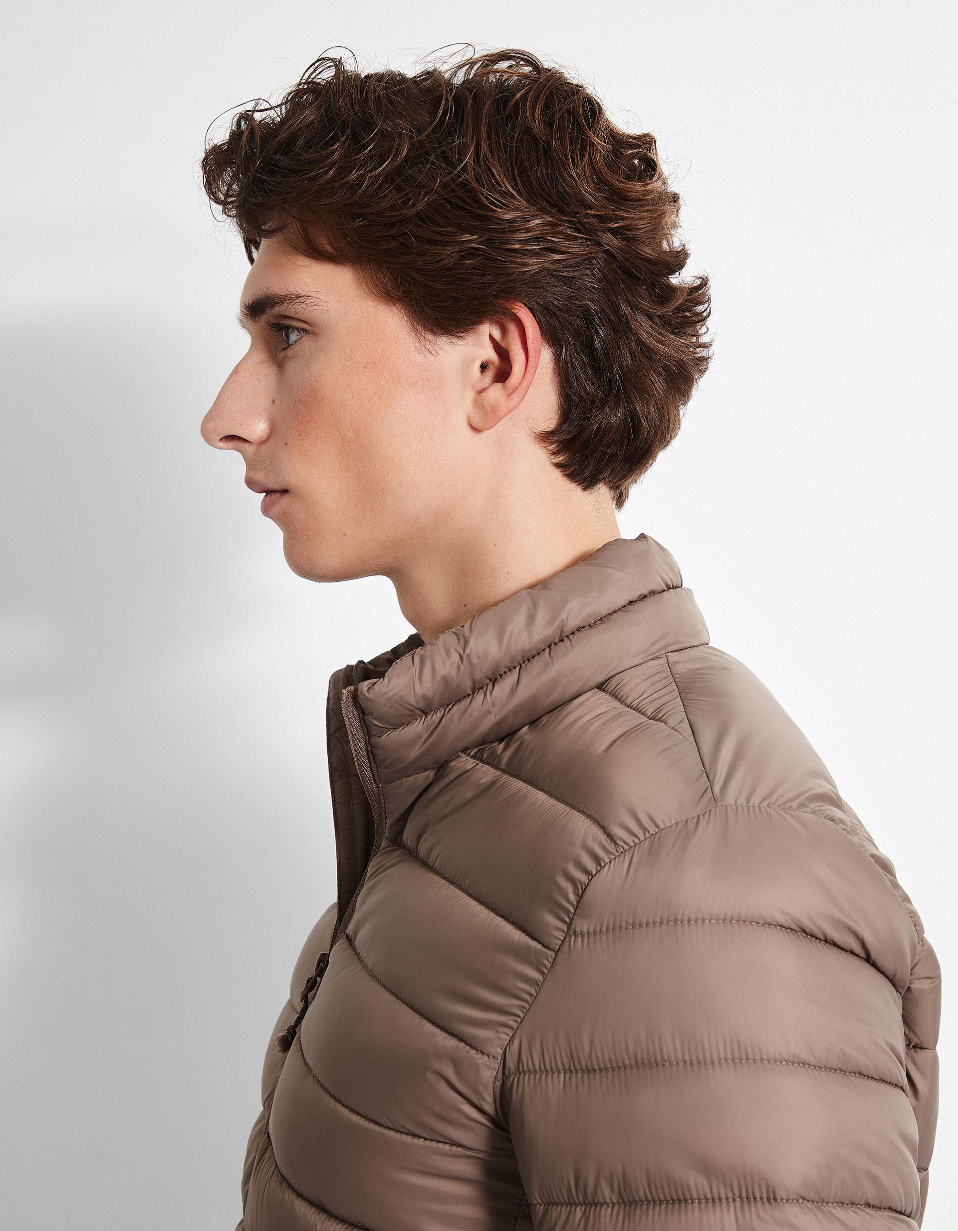 Comprar Online Casaco Acolchoado, Homem, Castanho