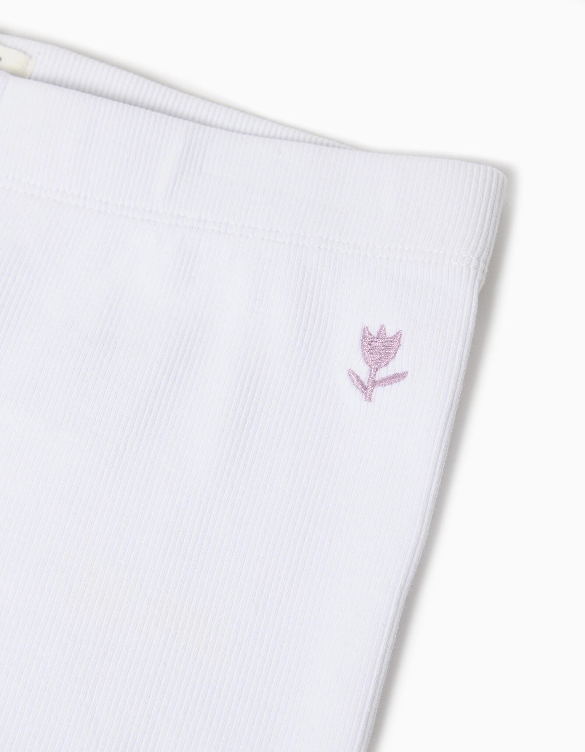 Comprar Online Leggings Ciclista, Menina, Branco