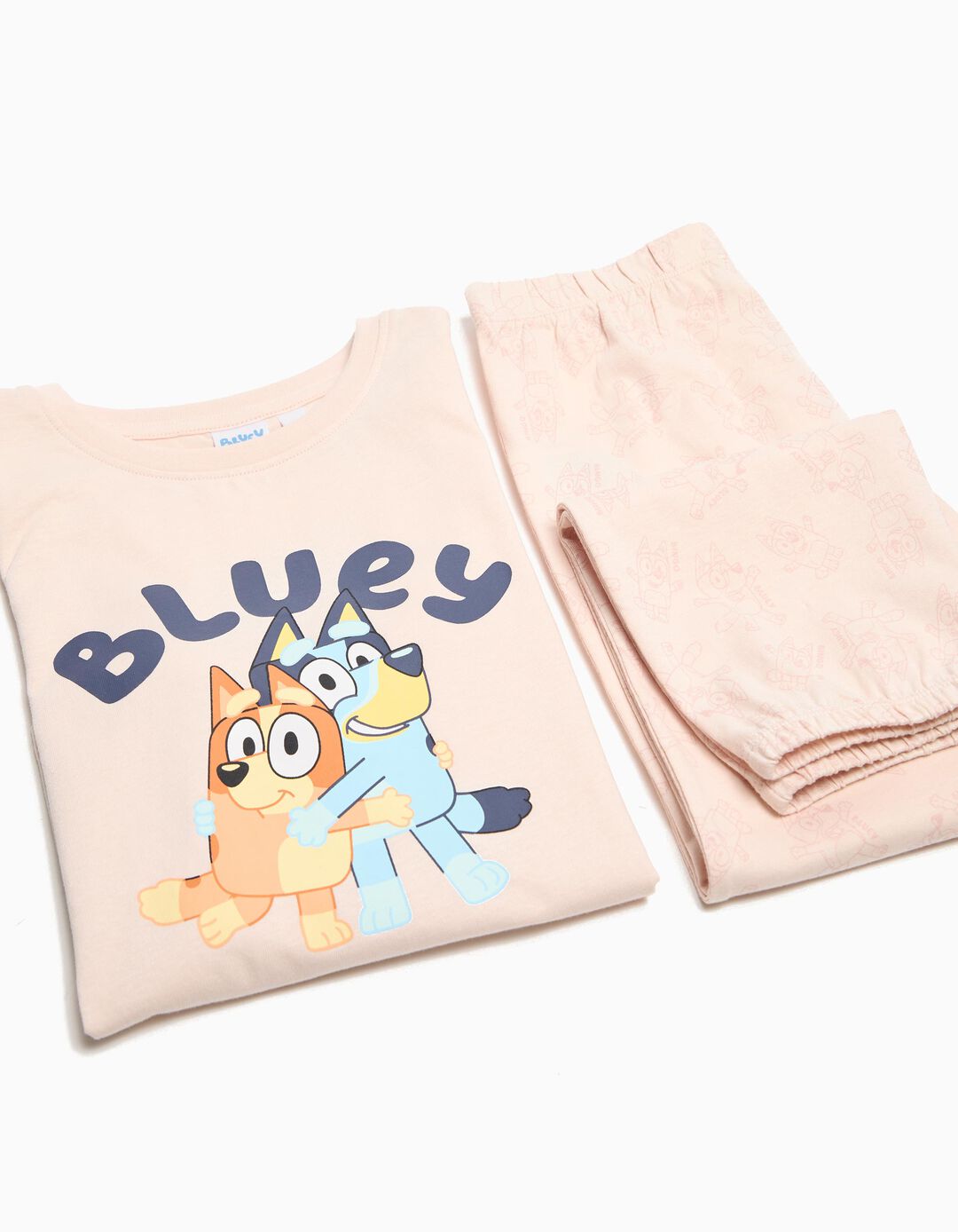 Pijama 'Bluey', Recém-Nascido, Rosa Claro