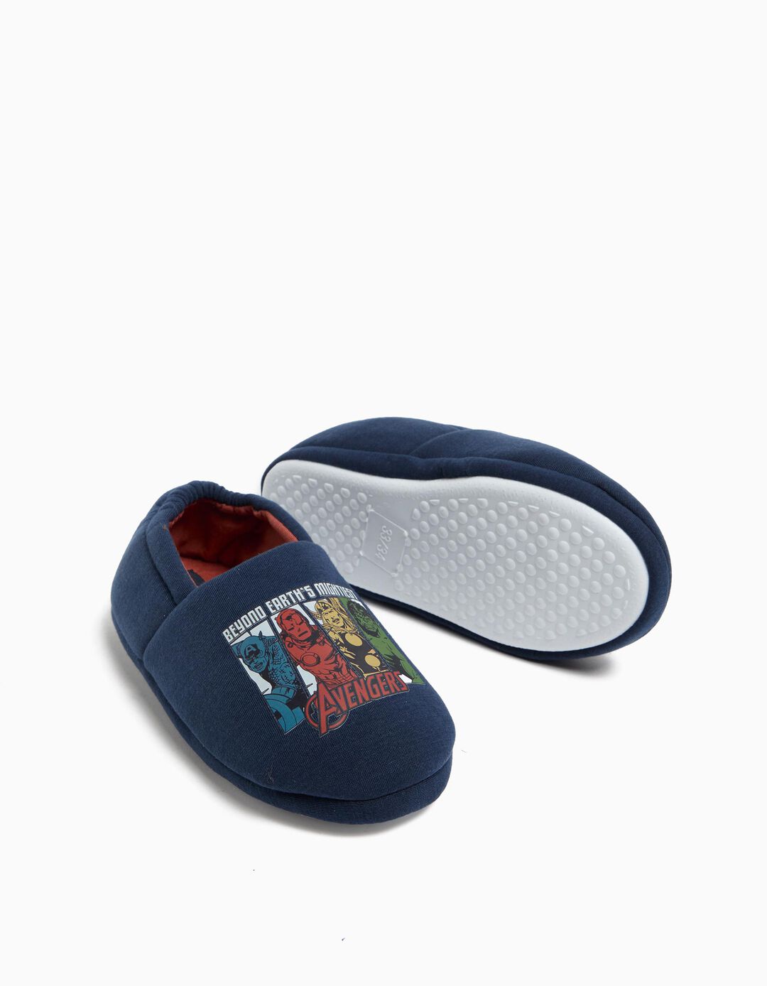 Pantufas 'Avengers', Menino, Azul Escuro