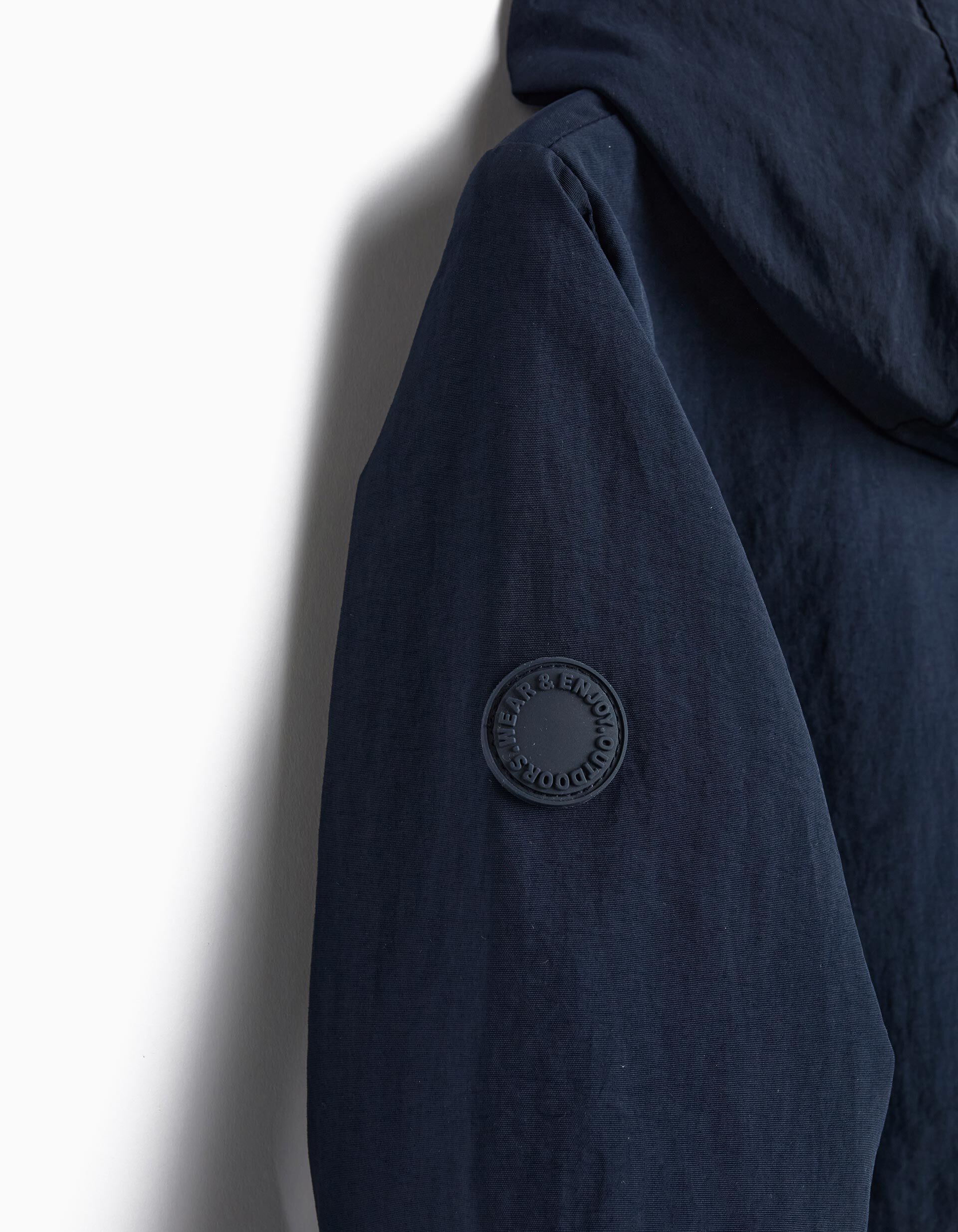 Parka Polar, Menino, Azul Escuro