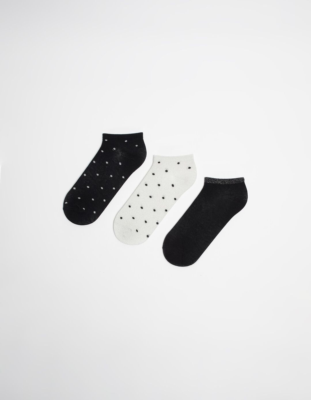 Pack 3 Pares de Meias, Mulher, Preto