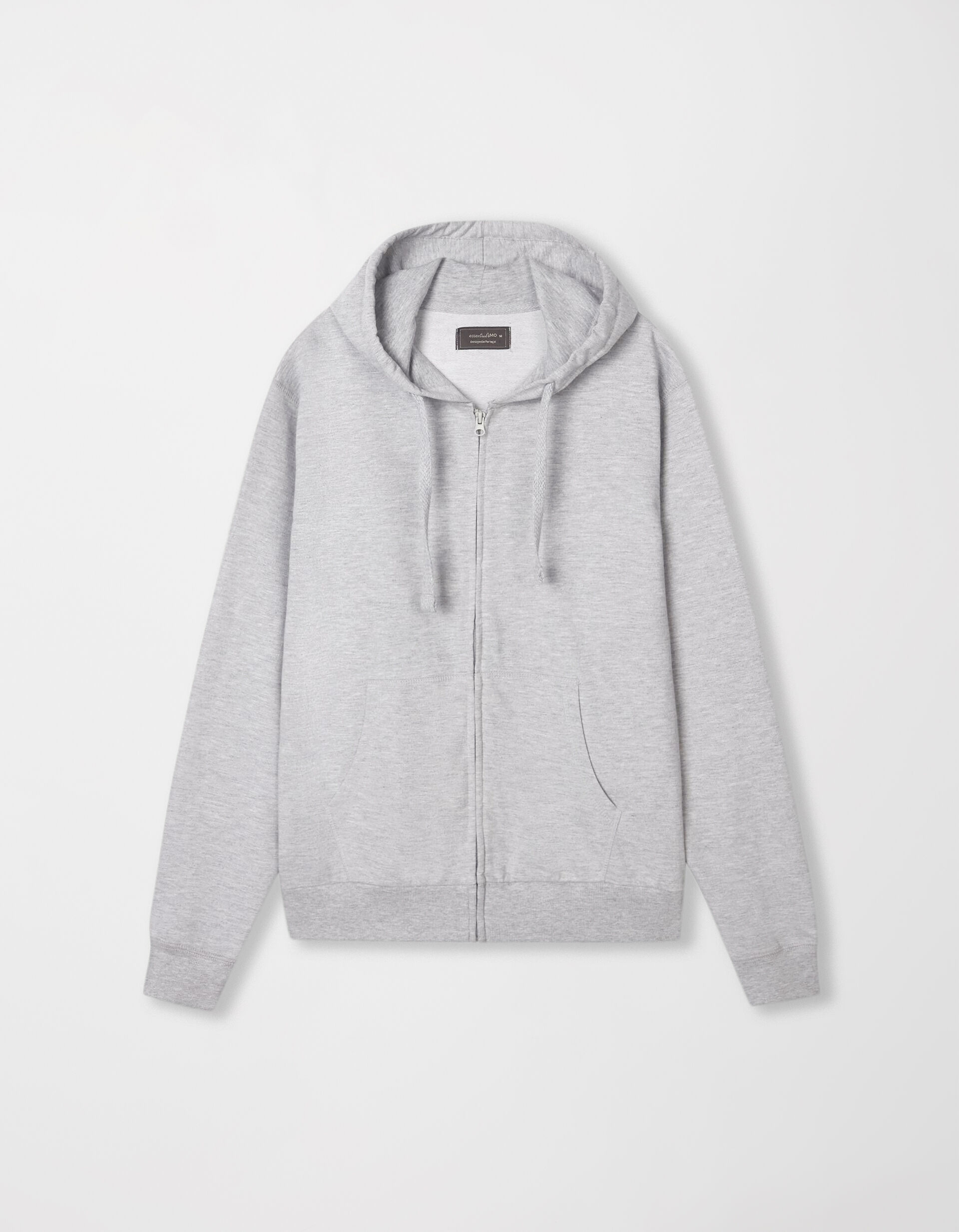 Comprar Online Casaco Jersey com Capuz, Cinza