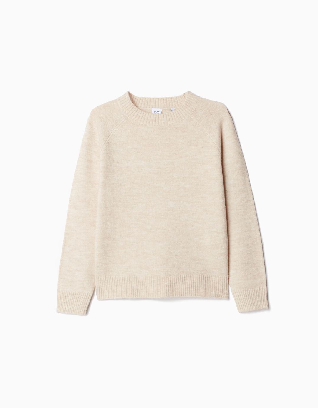 Camisola de Malha, Menina, Bege Claro