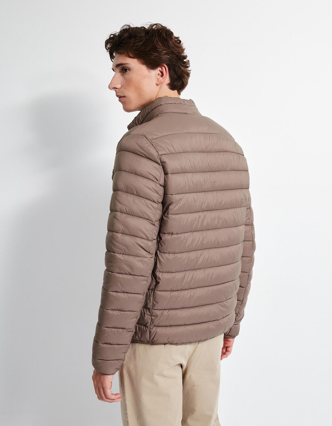 Casaco Acolchoado, Homem, Castanho