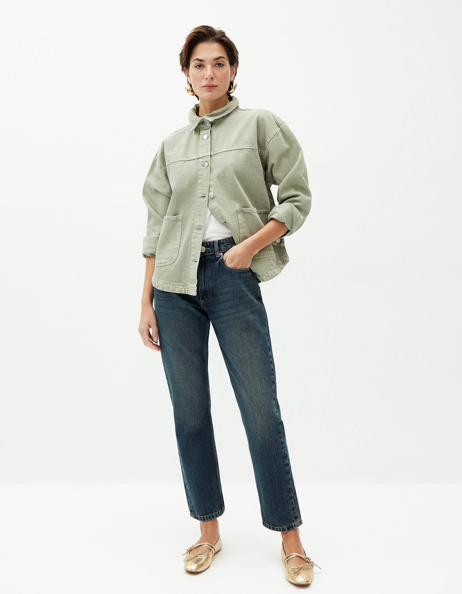 Comprar Online Cal&ccedil;as de Ganga Medium Straight, Mulher, Azul