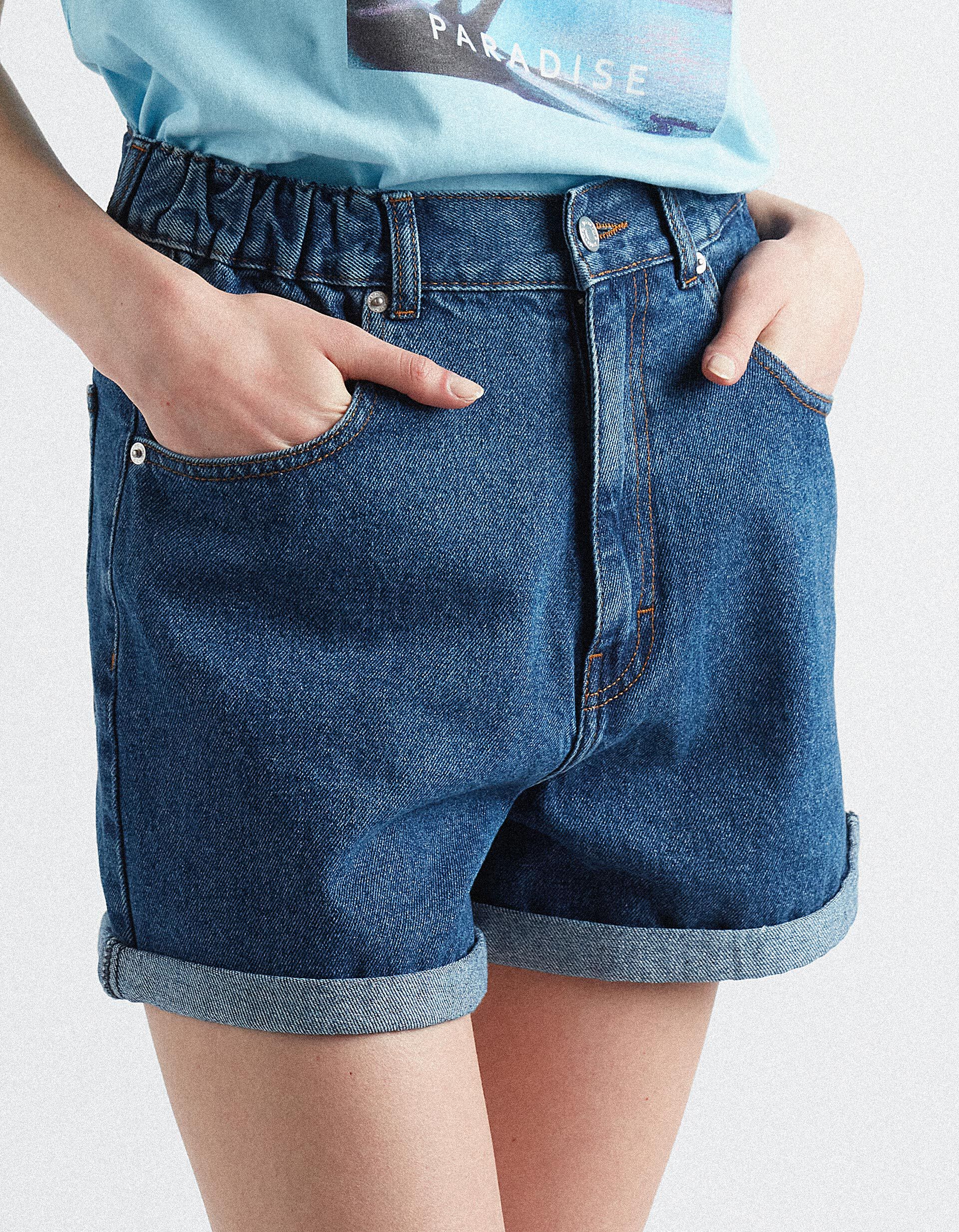 Comprar Online Cal&ccedil;&otilde;es de Ganga 'Mom Fit', Mulher, Azul