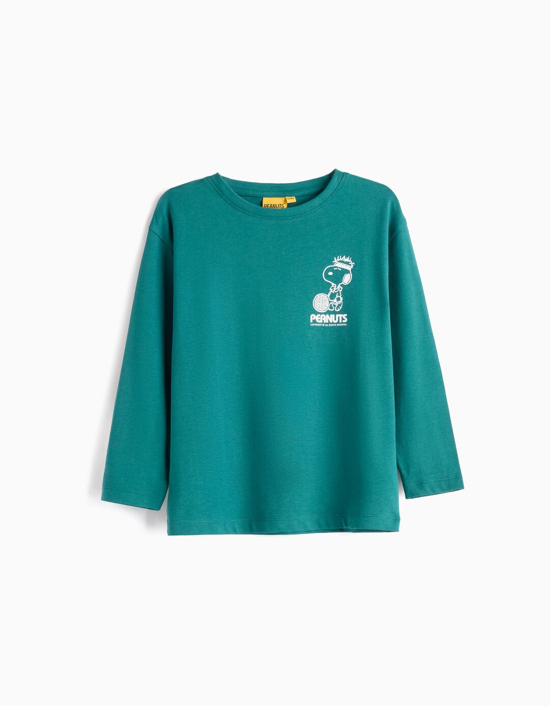 Sweatshirt 'Snoopy', Menino, Verde Escuro