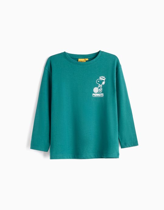 Comprar Online Sweatshirt 'Snoopy', Menino, Verde Escuro