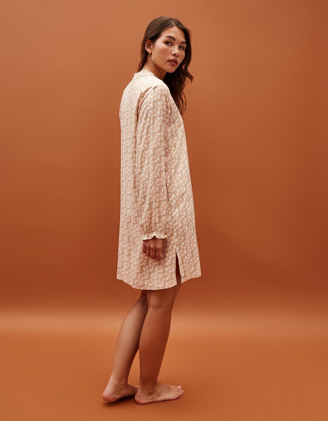 Camisa de Dormir, Mulher, Rosa Claro