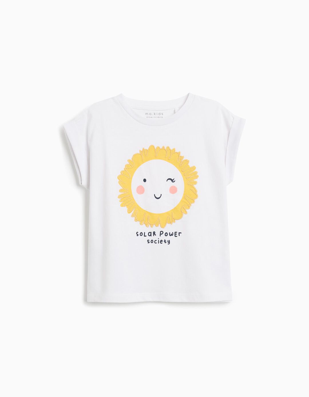 T-shirt, Menina, Branco 