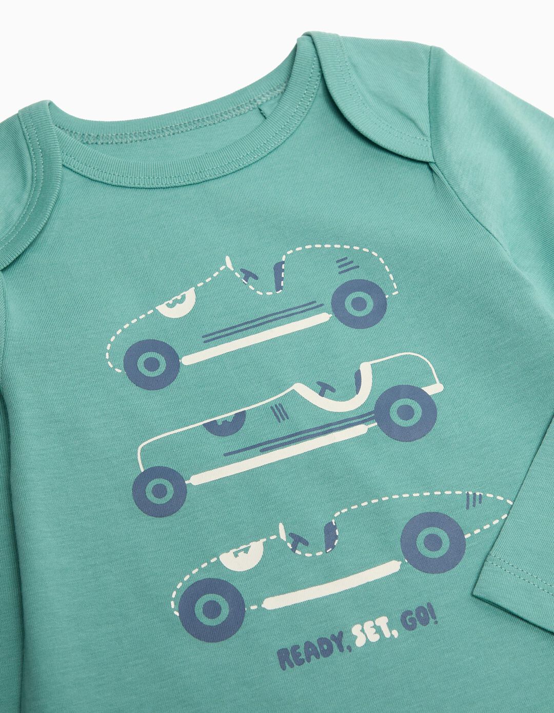 Pijama Jersey, Menino, Verde Claro