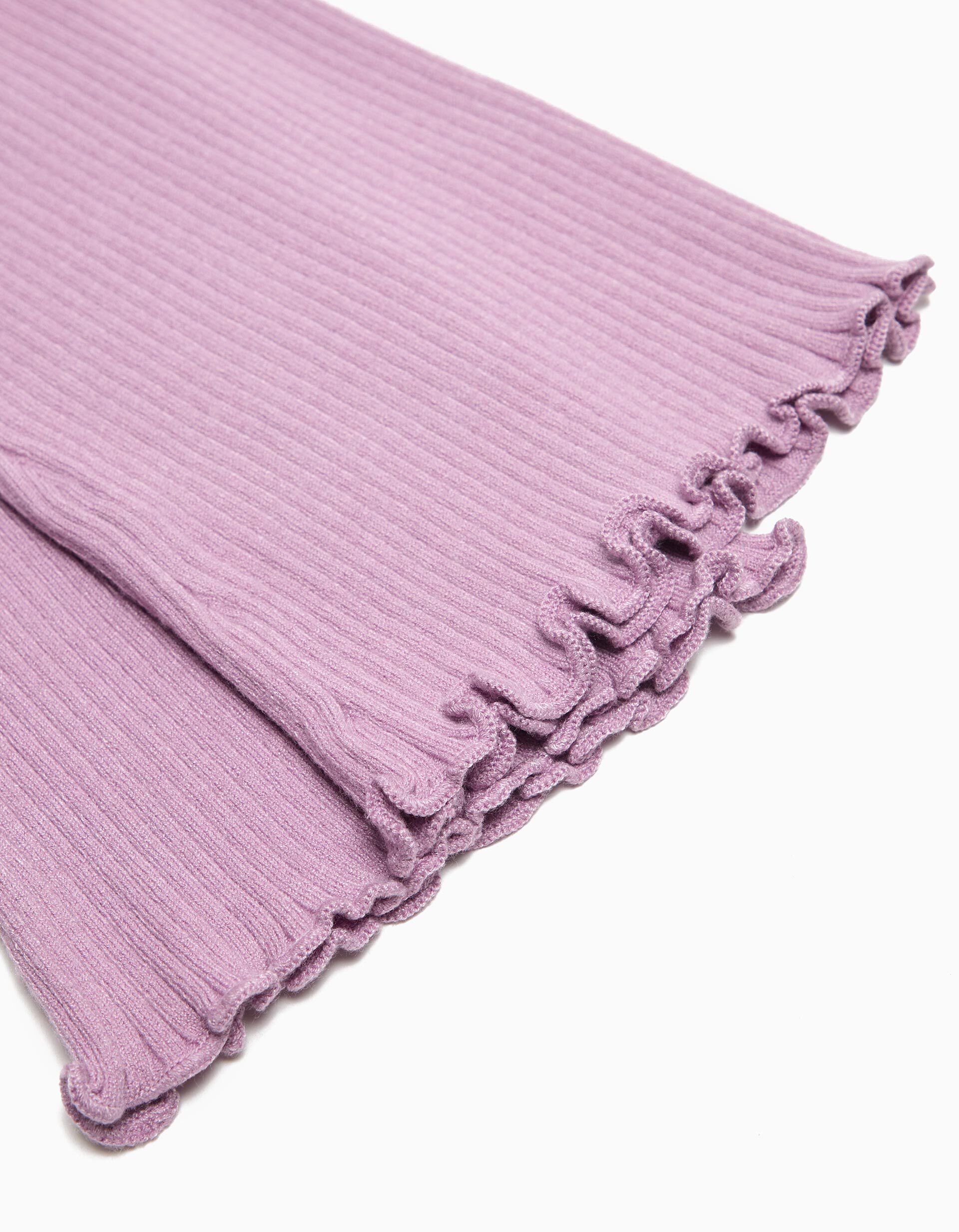 Comprar Online Cal&ccedil;as Malha Canelada, Menina, Lil&aacute;s
