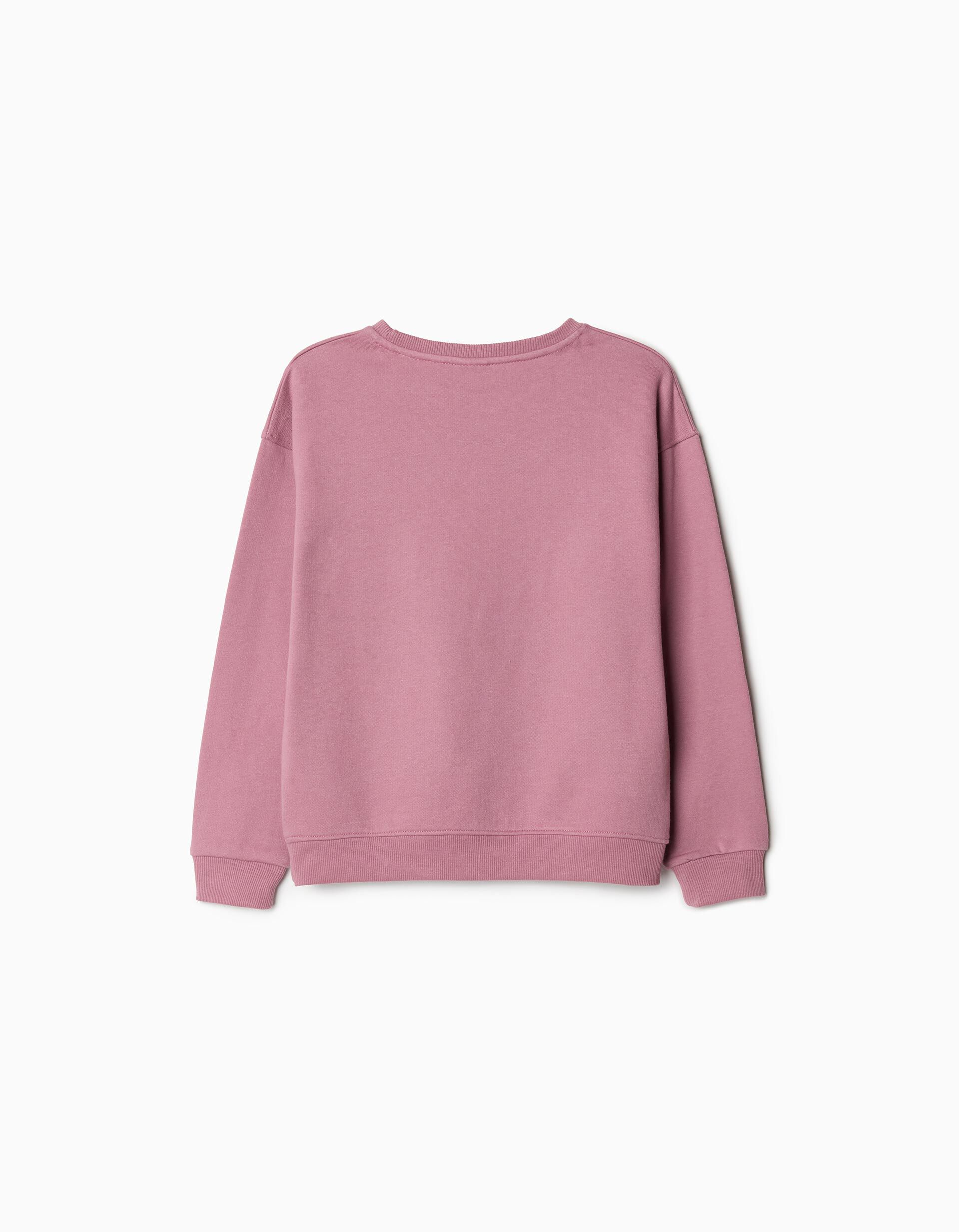 Comprar Online Sweatshirt de Felpa, Menina, Rosa