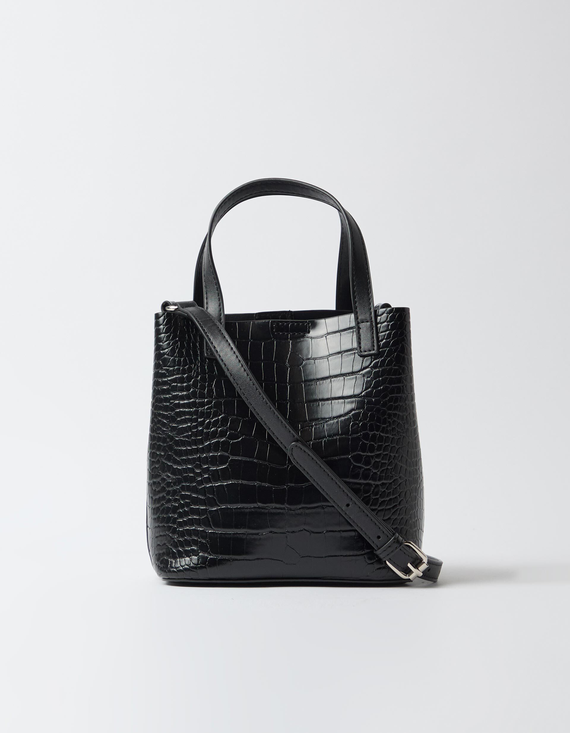 Mala Bucket Mini, Mulher, Preto
