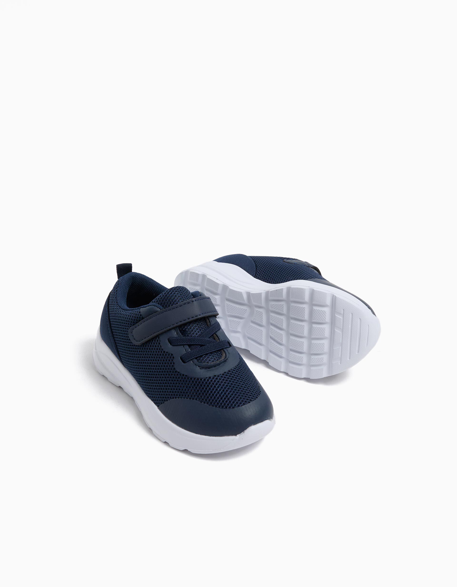 Comprar Online Sapatilhas Malha, Beb&eacute;, Azul Escuro