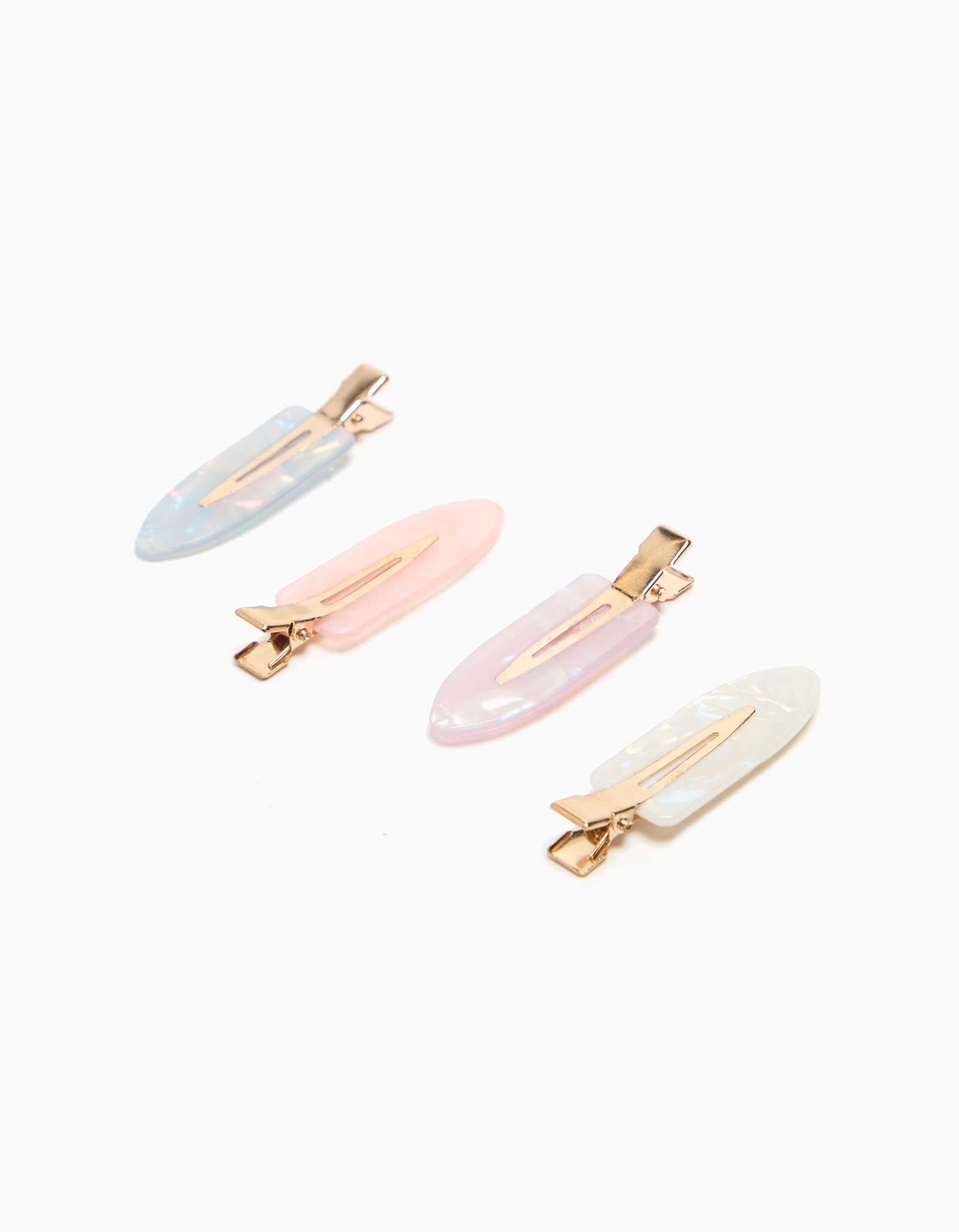 Pack 4 Ganchos de Cabelo, Menina, Multicor