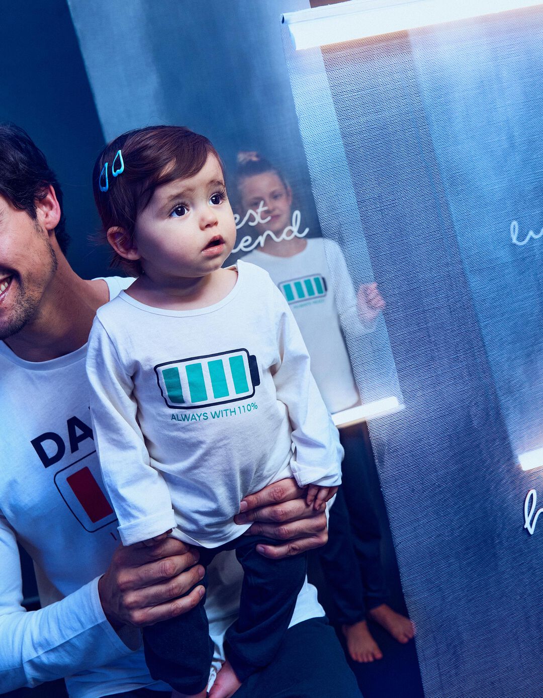 Pijama Jersey, Beb&eacute;, Branco