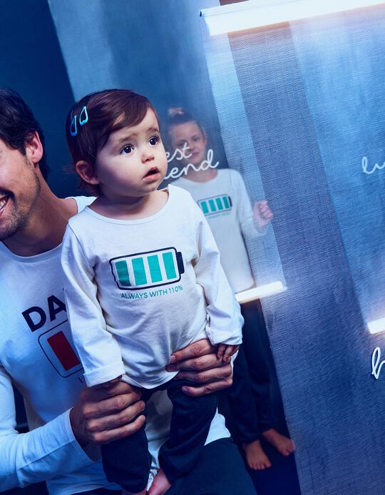 Comprar Online Pijama Jersey, Bebé, Branco